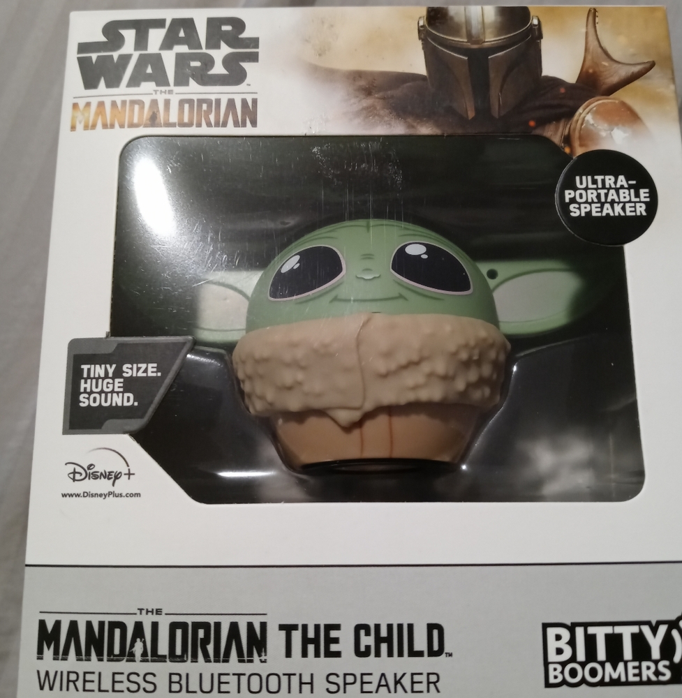 NIB Star Wars The Mandalorian: Grogu - Mini Bluetooth Speaker